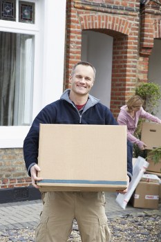 Local movers preparing a home removal in Fulham