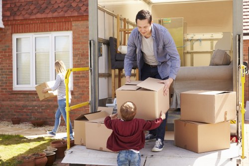Removal van service for local moves in Fulham