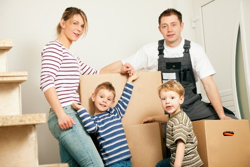 Office relocation team planning a move in Fulham