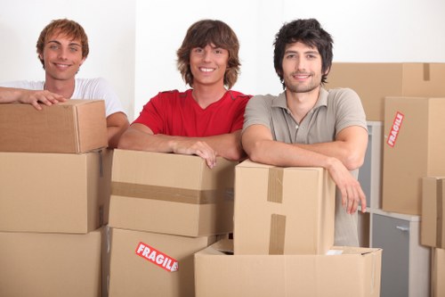 Staff investigating a removal service issue
