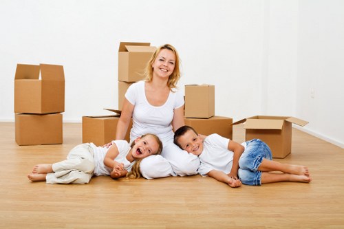 Commercial furniture pick-up for a Fulham business